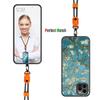 JEZSTHAI Phone Case Compatible with Doogee Note 59 Pro 5G, Patterned Soft TPU Case with Detachable Phone Chain, A10 view 2