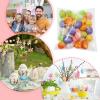 Shiny Easter Eggs, 24-Piece Colorful Foam Decorations view 4