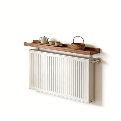 Wooden Radiator Shelf, Dustproof Design