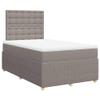 Owoxanthellate Owox Box Spring Bed 120 x 200 cm, Taupe, Pocket Springs, Topper, Adjustable Headboard view 2