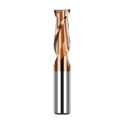 LOPAKACTAG Tooleye HRC55 Carbide End Mills, 1/3/4/5/6/8/10/12 mm, 2-Flute, CNC Milling Tools (5 pcs, HRC55 2F, D20×D20×150L)