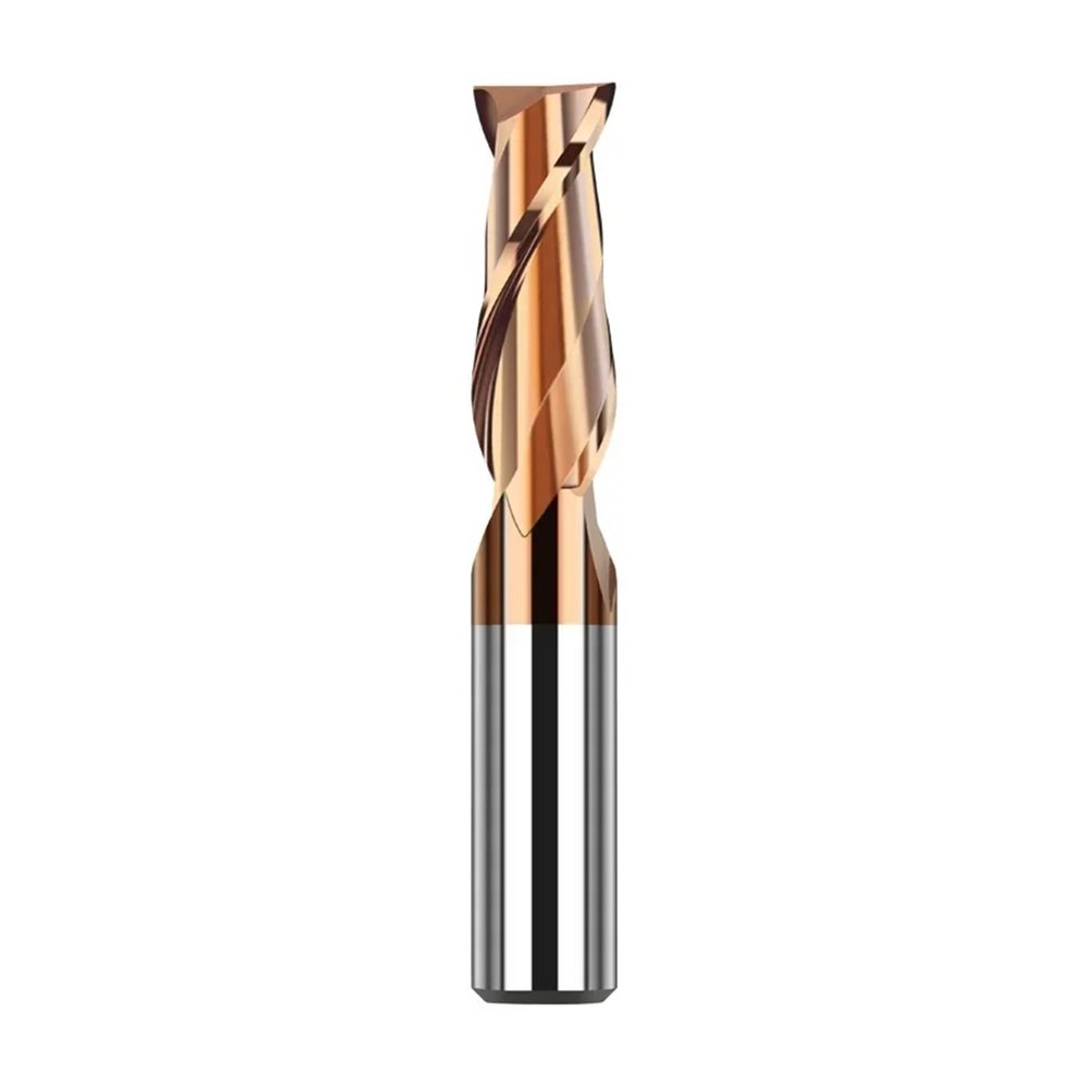 LOPAKACTAG Tooleye HRC55 Carbide End Mills, 1/3/4/5/6/8/10/12 mm, 2-Flute, CNC Milling Tools (5 pcs, HRC55 2F, D20×D20×150L)