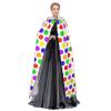 JBYJBX Polka-Dot Hooded Cloak for Adults view 3