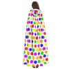 JBYJBX Polka-Dot Hooded Cloak for Adults view 4