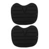 Mikikit 2-Pack Kayak Back Support Cushions for Outdoor Paddling, Black view 1