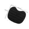 Mikikit 2-Pack Kayak Back Support Cushions for Outdoor Paddling, Black view 2