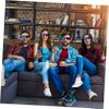 Zerodeko 3D Cinema Glasses, 5-Pack, Red/Blue Plastic, Lightweight view 4