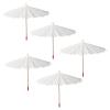 White Paper Umbrella for Painting, Stage Props and Christmas Gifts view 1