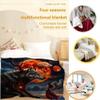 Gumntun Kids' Cozy Blanket, 130 x 150 cm, 3D Wolf Woman, Soft Warm Flannel Throw view 4