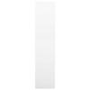 HFXHIJXQ Metal Filing Cabinet, White, 90 x 40 x 180 cm, with 3 Adjustable Shelves view 3