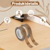 Leseogye 2-Roll Brown LED Light-Blocking Tape, Heat-Resistant Self-Adhesive Dimming Tape, 0.6 in x 32.8 ft view 2