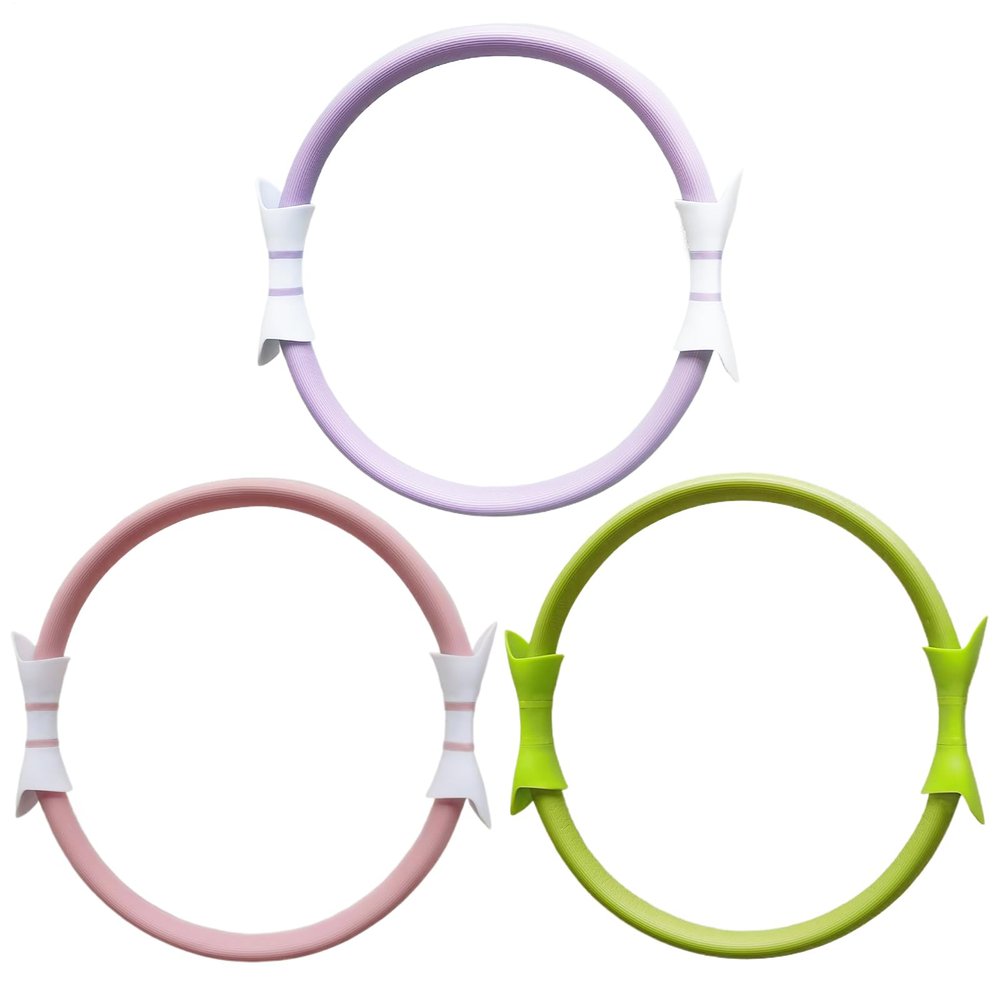 38 cm PP + Silicone Pilates Ring | Resistance Band | Pilates Circle for Women
