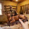 Personalized 2D Hunting Photo Key Holder for Men view 2