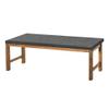GOUBO Custom Bench Cushion 40 x 46 cm, Dark Gray view 1
