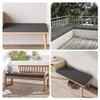GOUBO Custom Bench Cushion 40 x 46 cm, Dark Gray view 2