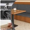 GOUBO Custom Bench Cushion 40 x 46 cm, Dark Gray view 3