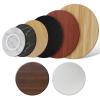 80cm (30in), 90cm (36in), 100cm (40in) Double-Sided Round Thick Wooden Tabletop Lazy Susan Turntable, Quiet and Smooth, for Cabinet, Pantry (Natural Wood Color, 70cm (28in)) view 1