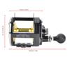 Portable All-Metal Boat Trolling Reel for Efficient Trolling, Power Transmission, and Corrosion Protection view 3