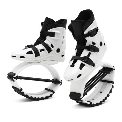 JCWGLY Jumping Shoes, Anti-Gravity Bounce Shoes with Impact-Resistant 4T Springs | Kangaroo Shoes EU 36–44 | Fun Outdoor Jumping and Calorie Burning (EU 42–44)