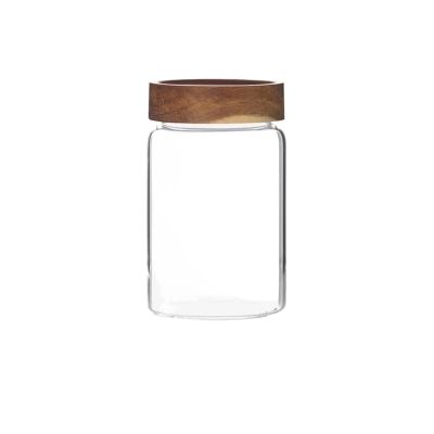 Coffee Bean Storage Jar, Sealed Glass Food Container, Chocolate