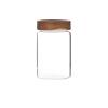 Coffee Bean Storage Jar, Sealed Glass Food Container, Chocolate view 1