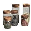 Coffee Bean Storage Jar, Sealed Glass Food Container, Chocolate view 2