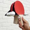 gifyym Wall-Mounted Steel Table Tennis Paddle Holder view 2
