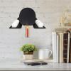 gifyym Wall-Mounted Steel Table Tennis Paddle Holder view 3