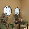 360° Rotating Round Window, Porthole Window with Tempered Glass, Flush-Mount Add-On Window, Aluminum Tilt-and-Turn Window with Handle, for Bathroom, Kitchen, Bedroom (White, 60 cm/23.6 view 2