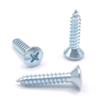 Sheet Metal Screws DIN 7983 Raised Countersunk Head Phillips, ISO 7051 – Zinc-Plated Steel – Form C with Point – for Sheet Metal & Plastic (5.5 x 45 mm, 100 pcs.) view 1