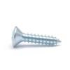 Sheet Metal Screws DIN 7983 Raised Countersunk Head Phillips, ISO 7051 – Zinc-Plated Steel – Form C with Point – for Sheet Metal & Plastic (5.5 x 45 mm, 100 pcs.) view 2