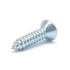 Sheet Metal Screws DIN 7983 Raised Countersunk Head Phillips, ISO 7051 – Zinc-Plated Steel – Form C with Point – for Sheet Metal & Plastic (5.5 x 45 mm, 100 pcs.) view 3