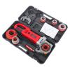 Electric Pipe Threading Machine Set, 2300W, with Storage Case (Red) view 4