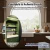 Door Arch Set, Paintable Gypsum Arch Kit for Wine Cabinets and Niches, 2-Pack, W 40 x H 40 x D 30 cm view 3