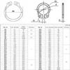 C-Clip External Retaining Rings, Carbon Steel, M6-M50 Assortment (M10) view 2