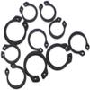C-Clip External Retaining Rings, Carbon Steel, M6-M50 Assortment (M10) view 3