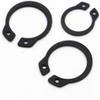 C-Clip External Retaining Rings, Carbon Steel, M6-M50 Assortment (M10) view 4