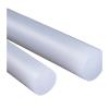 DeVow 1-Piece 50 cm Translucent White Polypropylene Rod, 8–50 mm Diameter view 1