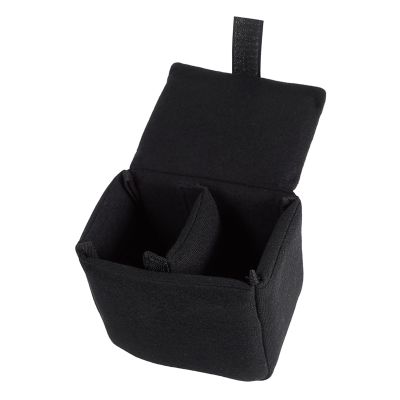 Naroote Dustproof DSLR Camera Bag Insert with Velvet Padding and Dividers, Black