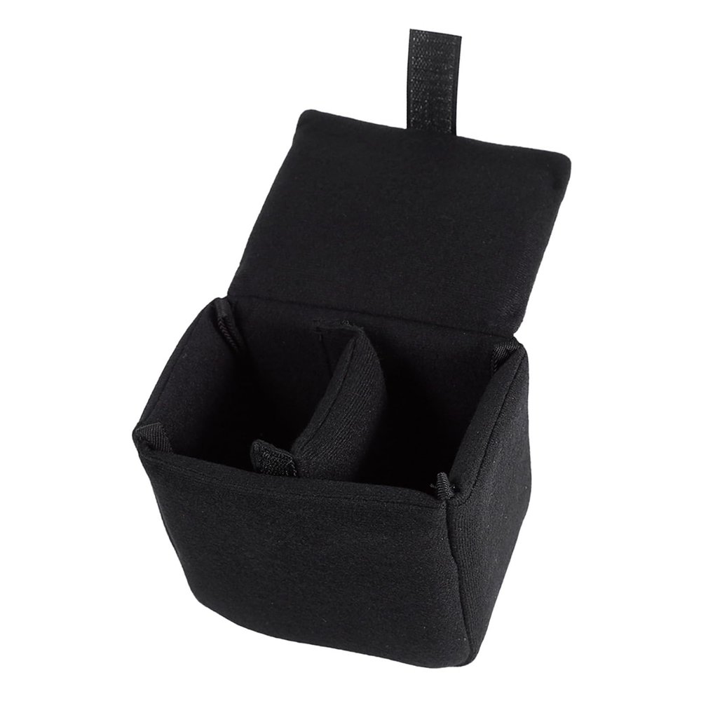 Naroote Dustproof DSLR Camera Bag Insert with Velvet Padding and Dividers, Black