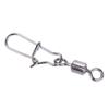 ERYUE Stainless Steel Fishing Swivels, Quick-Lock, 50-Pack, Size 2 view 1