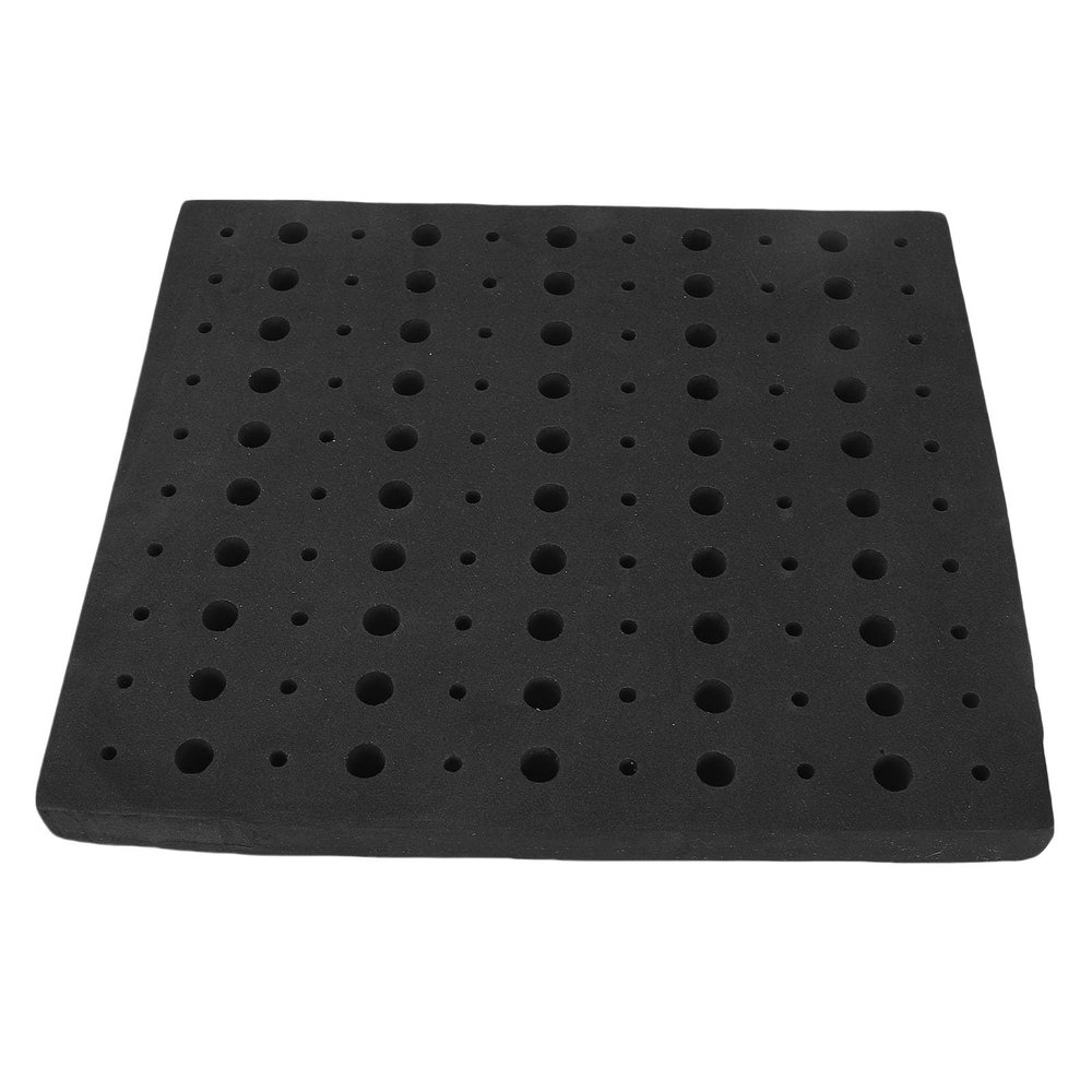 Asixxsix Router Bit Organizer Tray, High-Density EVA Foam, for 1/4 and 1/2 in. Shanks