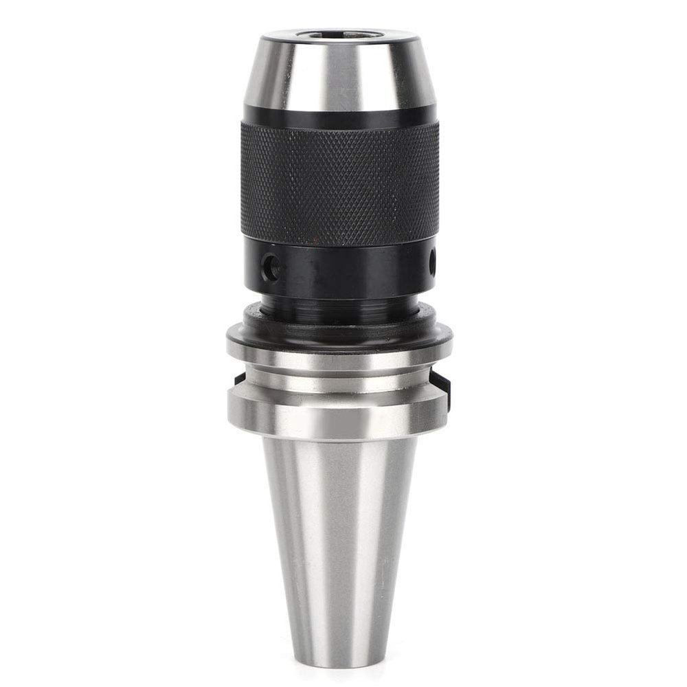 ERYUE BT40 Drill Chuck Tool Holder, Self-Tightening Carbon Steel CNC Holder (BT40-APU13)