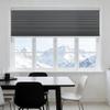 Clamp-Fit Pleated Blind 59 x 130 cm, Room-Darkening, Gray view 1