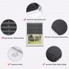 Clamp-Fit Pleated Blind 59 x 130 cm, Room-Darkening, Gray view 3