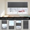 Clamp-Fit Pleated Blind 59 x 130 cm, Room-Darkening, Gray view 4