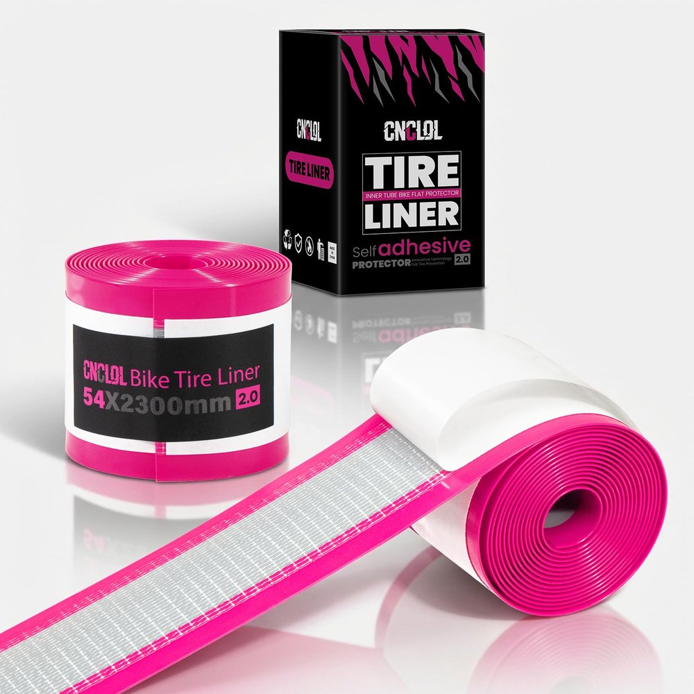 CNCLOL Bicycle Puncture-Protection Tape for 20–26–28–29 in. MTB, Fatbike, Road Bike, 700c