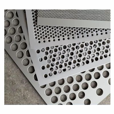 304 Stainless Steel Perforated Sheet, 75 x 100 cm
