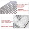 304 Stainless Steel Perforated Sheet, 75 x 100 cm view 3