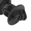 ERYUE Electric Fence Insulators, Rainproof, 100 ABS Post Insulators, Black view 4